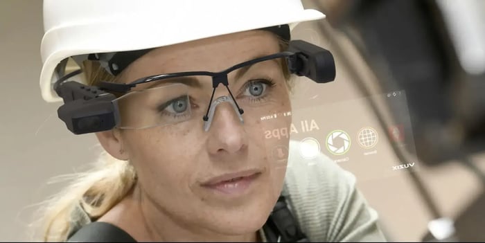 Vuzix-M4000 smart glasses 