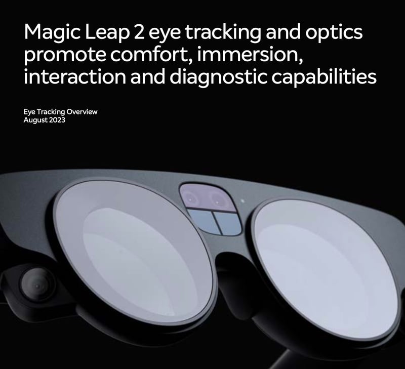 Magic Leap 2 Eye tracking 