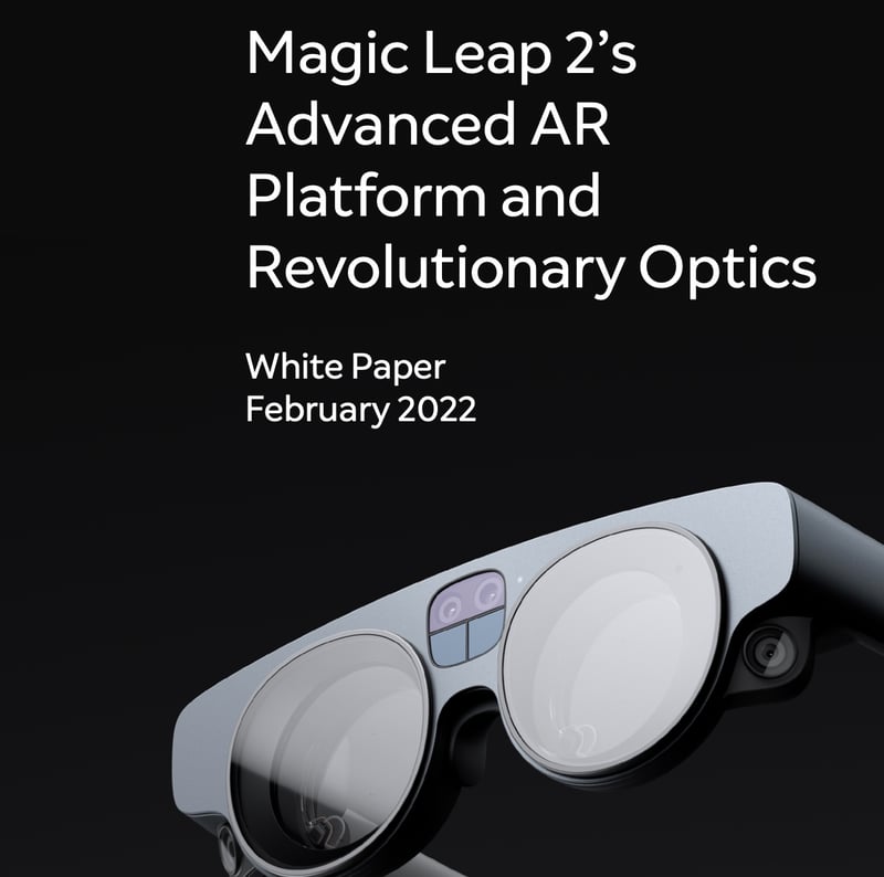 Magic Leap 2 Optics detail